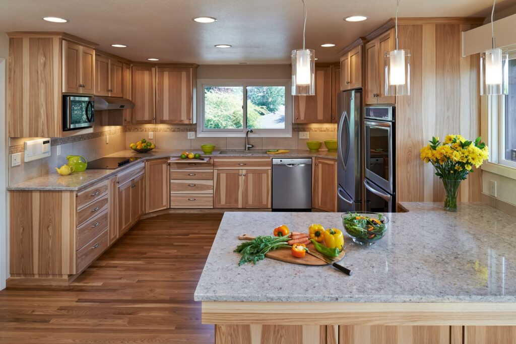 The Best Countertop Colors To Pair With Hickory Cabinets For A Stunning