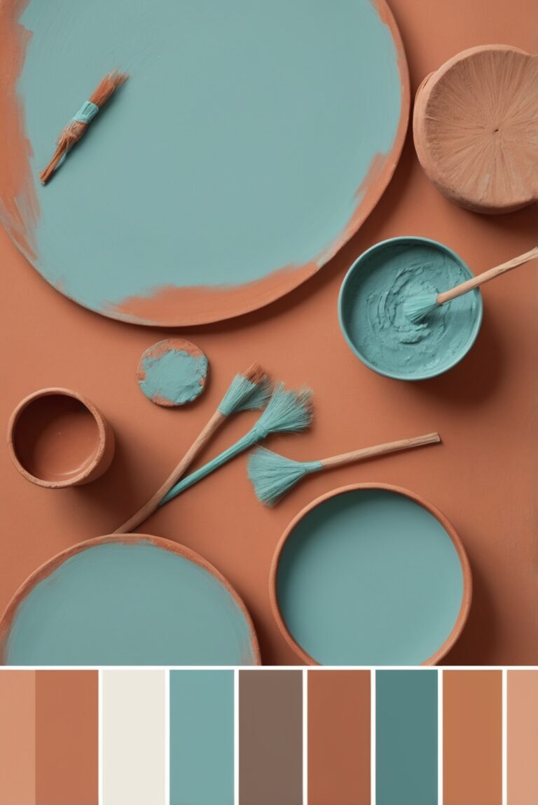 Best 5 SW Palettes Colors With Terracotta And Turquoise For Your Room