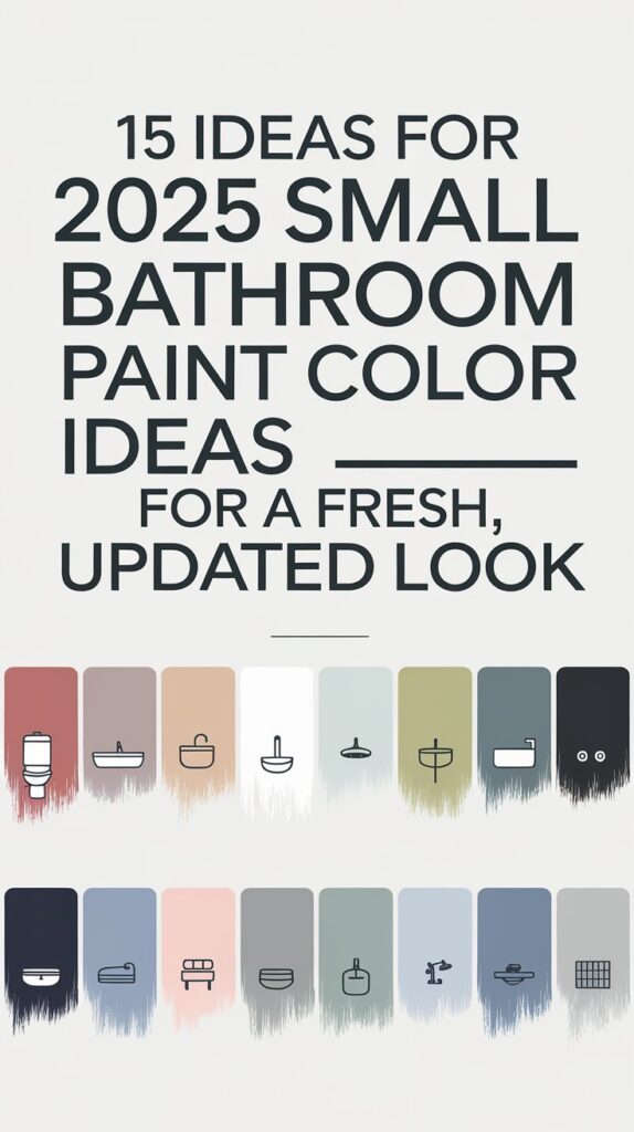 2025 Small Bathroom Paint Color Ideas