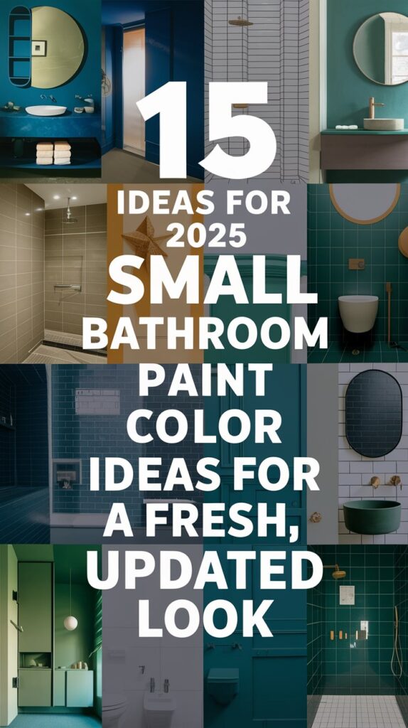 2025 Small Bathroom Paint Color Ideas