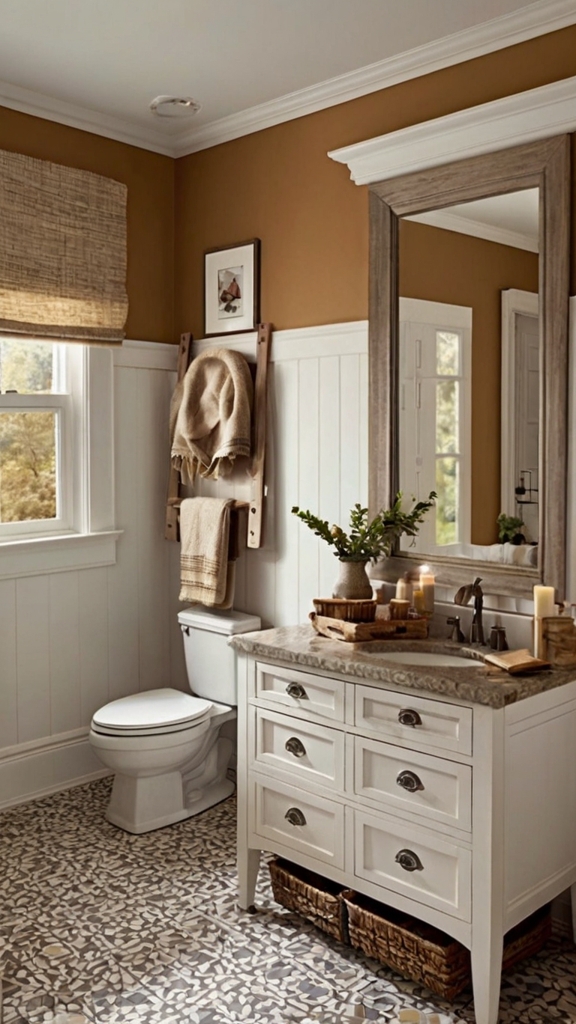 best small bathroom color,
best vanity color for small bathroom,