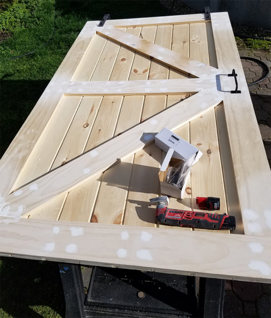 Build a Sturdy yet Lightweight Barn Door A StepbyStep Guide HOME