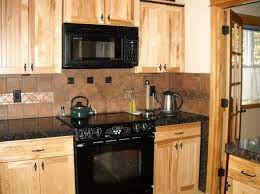 Hickory Cabinets with Granite Countertops