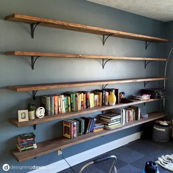 DIY Guide How to Build Strong and Long Floating Shelves for Your Home