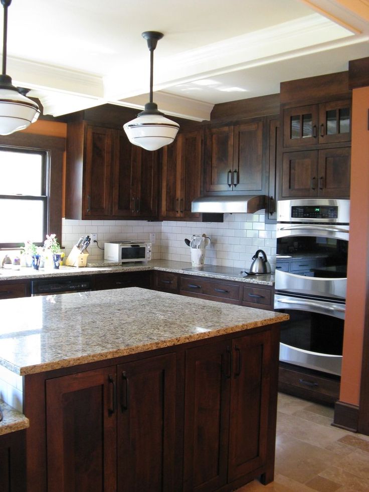 Walnut Cabinets with Granite Countertops: A Perfect Match for Your ...