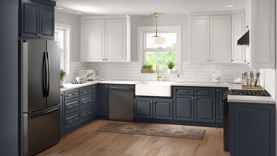 Best Wall Colors to Pair with Blue Kitchen Cabinets
