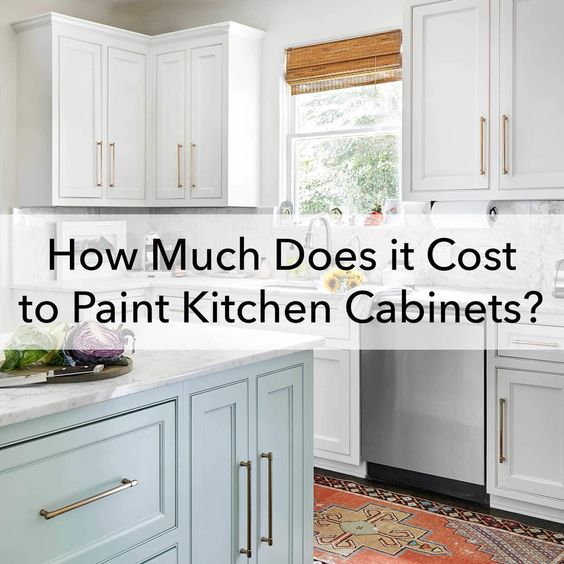 Average Cost of Painting Kitchen Cabinets