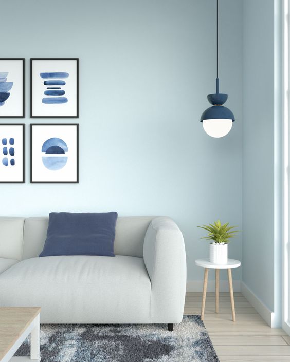 Best Color Combinations for Light Blue Walls