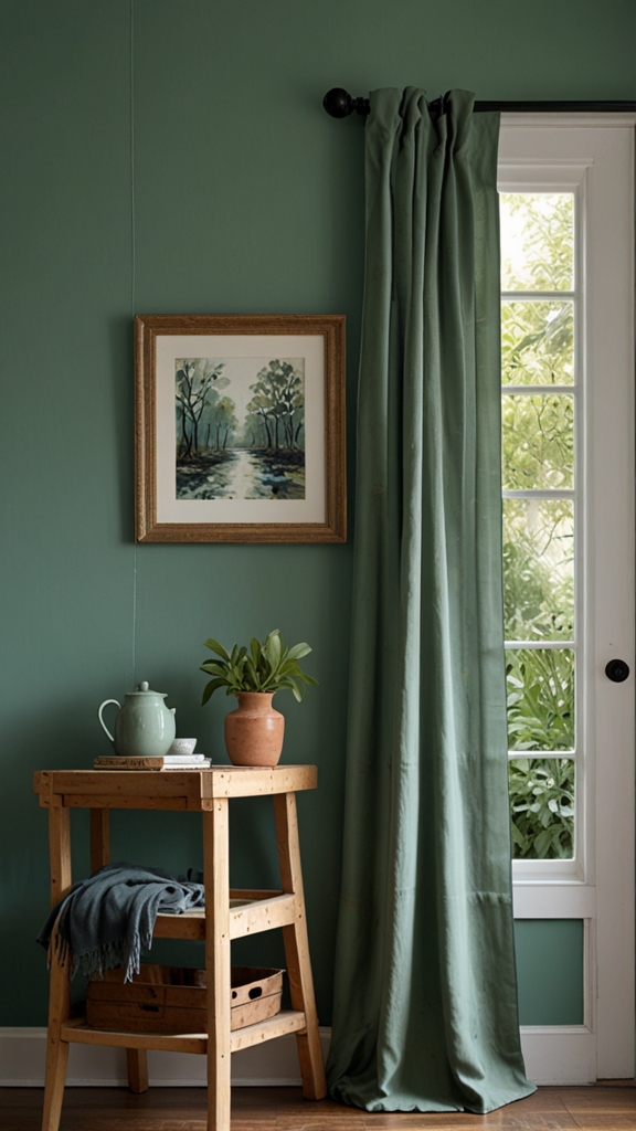 clary sage sherwin williams, 
sage green color palette, 
sage green bedroom, 
sage green kitchen cabinet, 
sage green paint, 
sage green color,