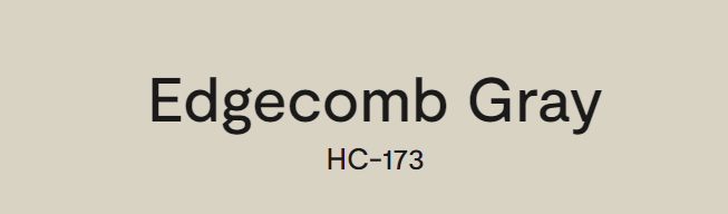 Edgecomb Gray (HC-173)
Warm, light gray with beige undertones, providing a calming and refined backdrop for any room.