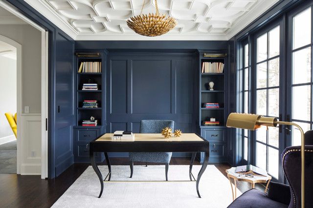 Hale Navy Accent Wall Ideas