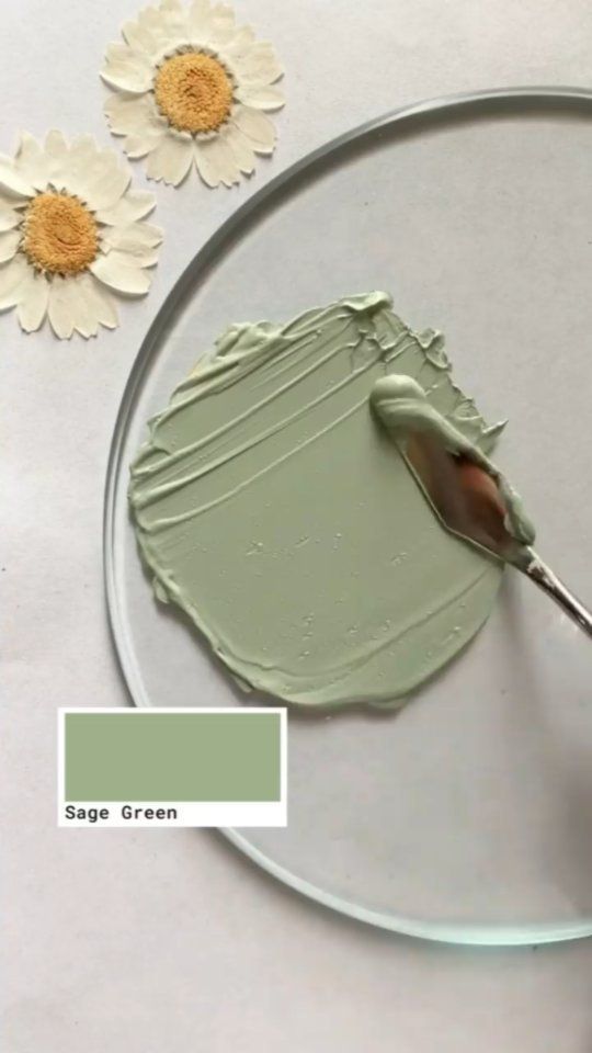 How to Mix Sage Green Paint