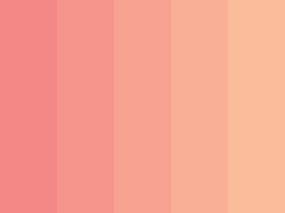 Discover the Perfect Shade with our Peach Paint Color Chart | Find ...