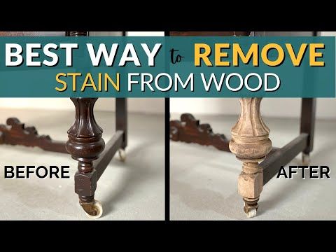 Removing Stains from Walnut Wood