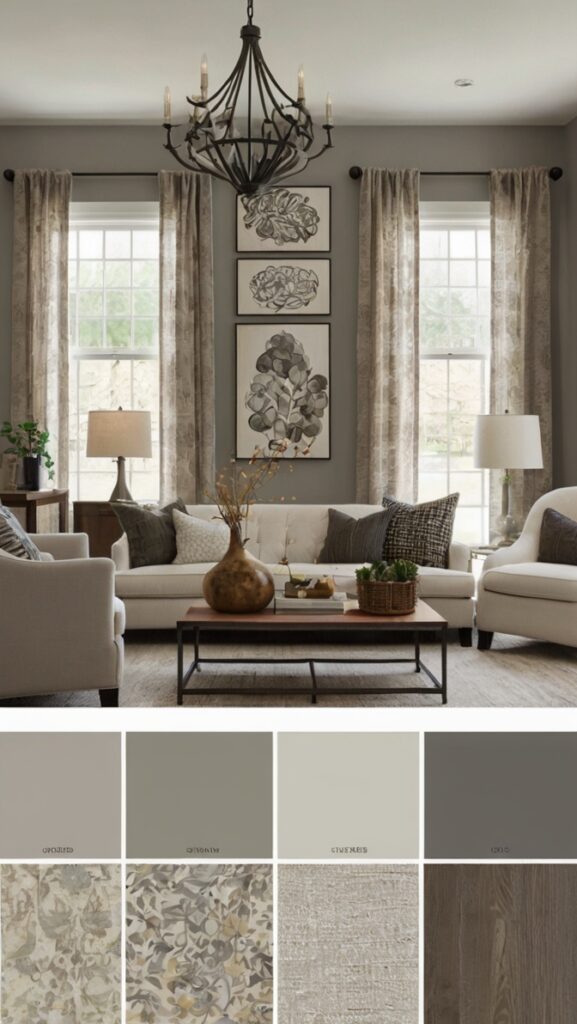 Sherwin Williams Agreeable Gray Color Palette