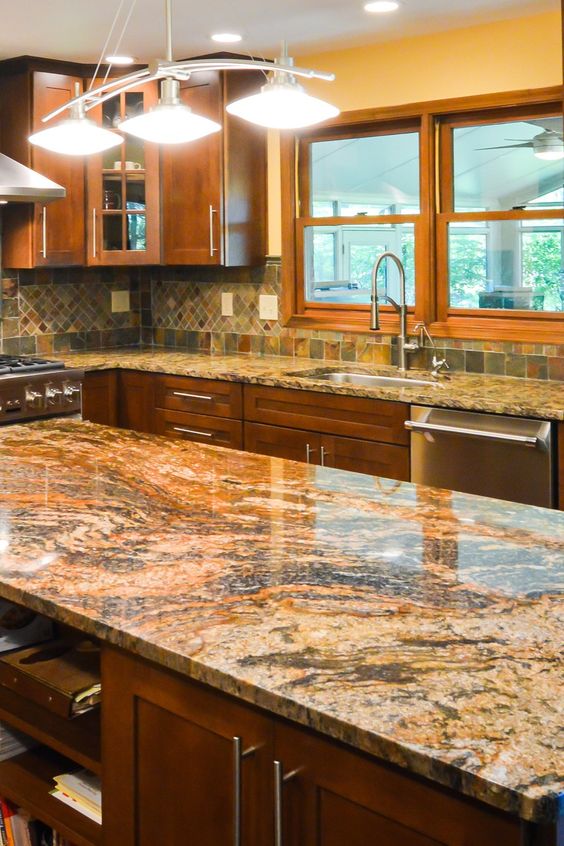 Transform Your Home with Stunning Gold Granite Countertops - Expert ...