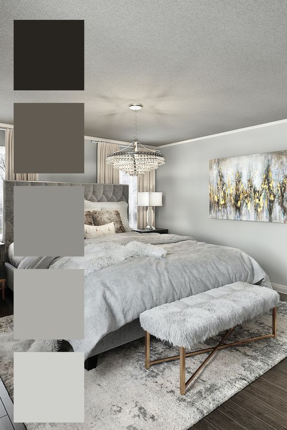 Stunning Whole House Color Palette with Gray