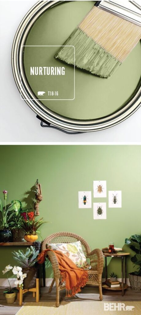 Top Behr Green Paint Colors for a Refreshing Home Makeover