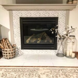 Transform Your Fireplace with Peel and Stick Tile: Easy DIY Solution ...