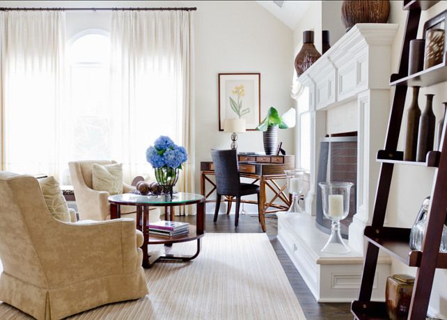Transform Your Living Room with Benjamin Moore's White Dove