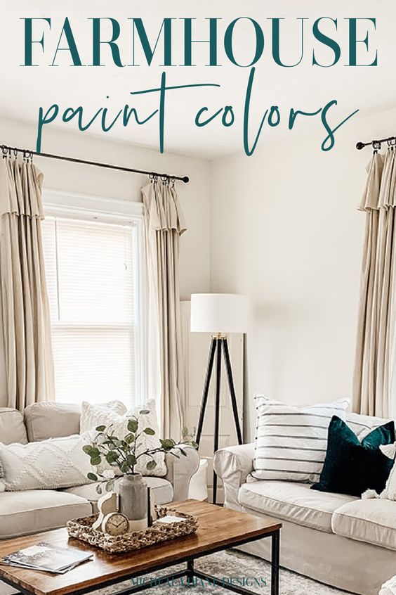Modern Farmhouse Paint Color Ideas for Your Home