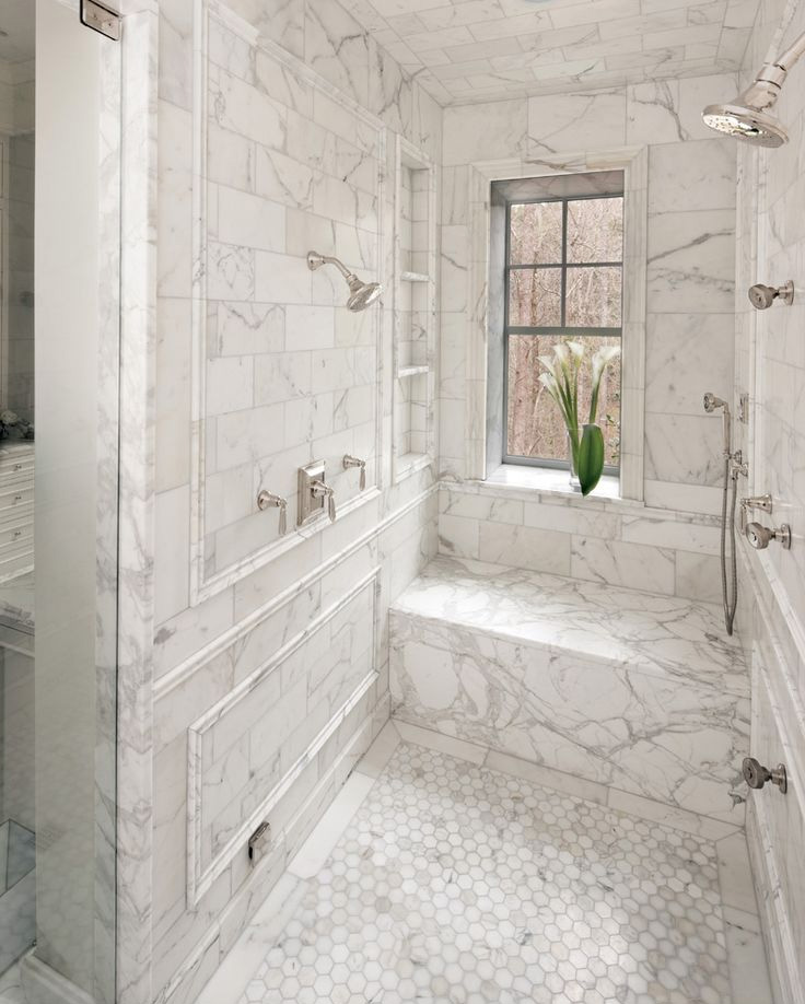 Carrara Marble Master Bath Renovation :Top 10 Ideas 2023 | HOME CABINET ...