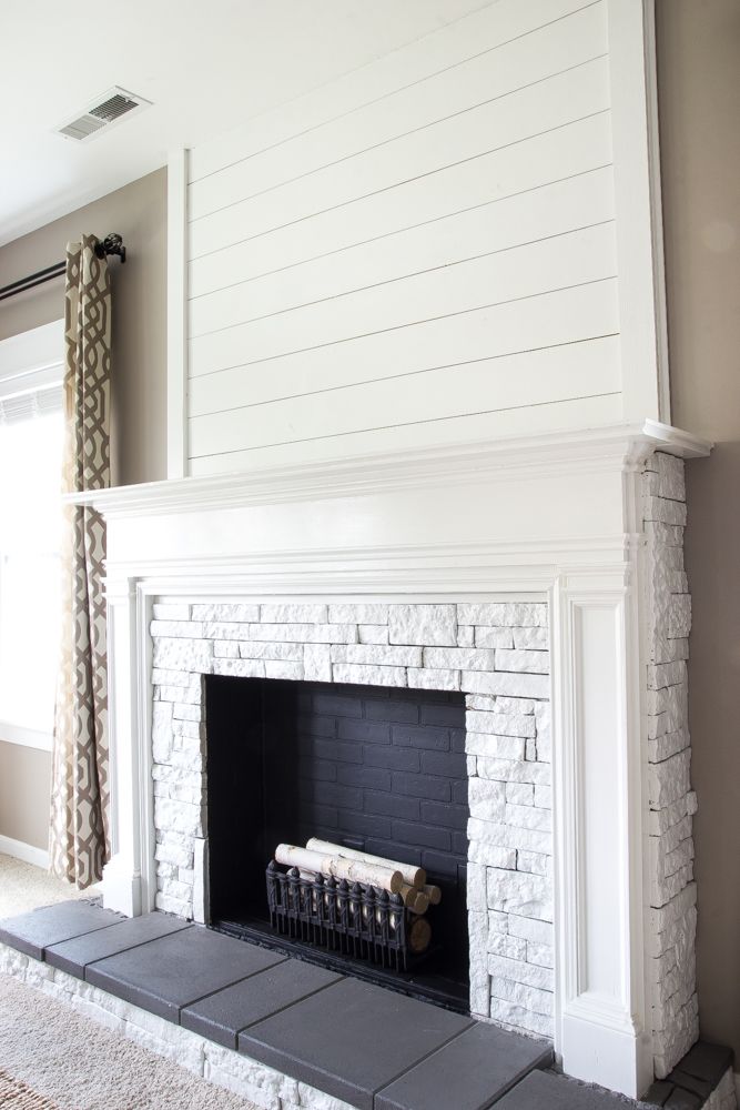 Brick Fireplace Makeover: 9 ideas to Transform Your Fireplace with ...