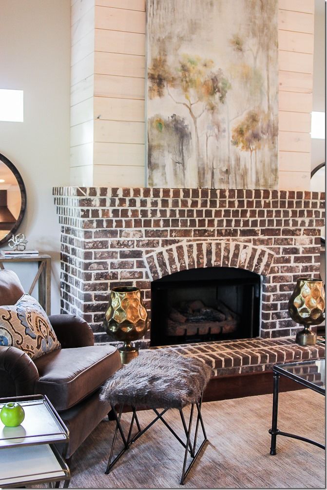 Brick Fireplace Makeover: 10 ideas to Transform Your Fireplace with Brick