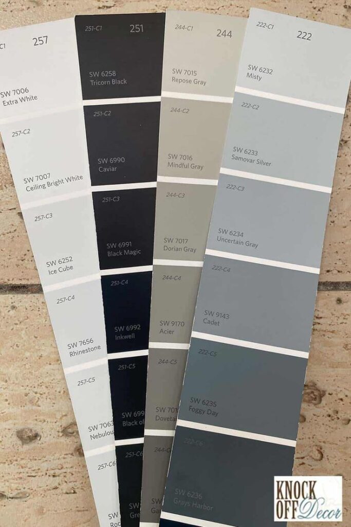 Are 2024 Sherwin-Williams Misty Coordinating Colors trends revealed ...