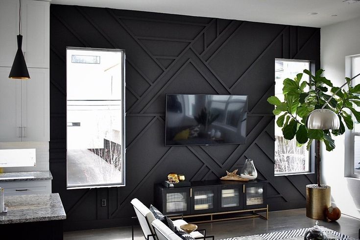 Black Accent Wall 2 