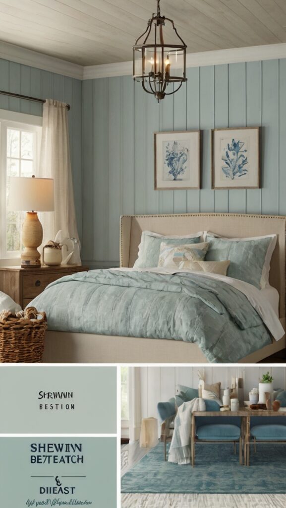 sea salt bedroom paint,
rooms painted sea salt,
sea salt paint from sherwin williams,
6204 sea salt,
sherwin williams 6204,
classic coastal decor,
coastal halloween decor,
coastal fall decor,