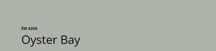 Sherwin-Williams Oyster Bay (SW 6206)
A medium-toned green-gray that offers depth and sophistication to any room.