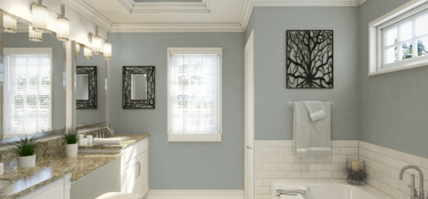 Sherwin Williams Uncertain Gray (SW 6234)
A warm blue-gray that adds a touch of sophistication and comfort to any space.