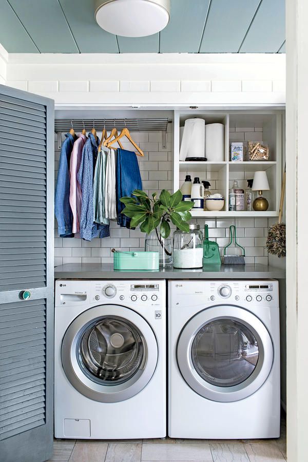 DIY Small Laundry Room Makeover