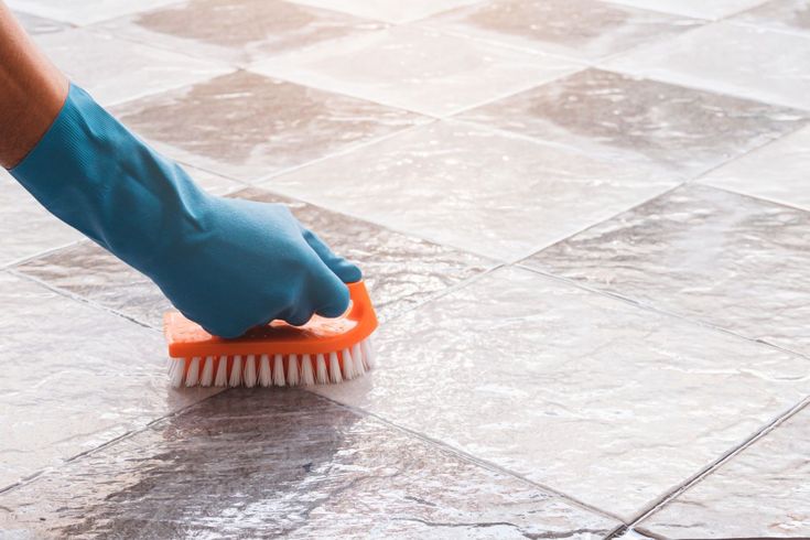 How to Clean Grout and Tile