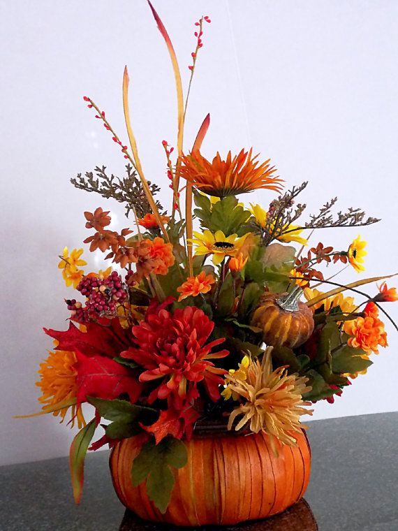 Are 2024 Pumpkin Flower Arrangement Ideas Wow-Worthy for Guests? | HOME ...