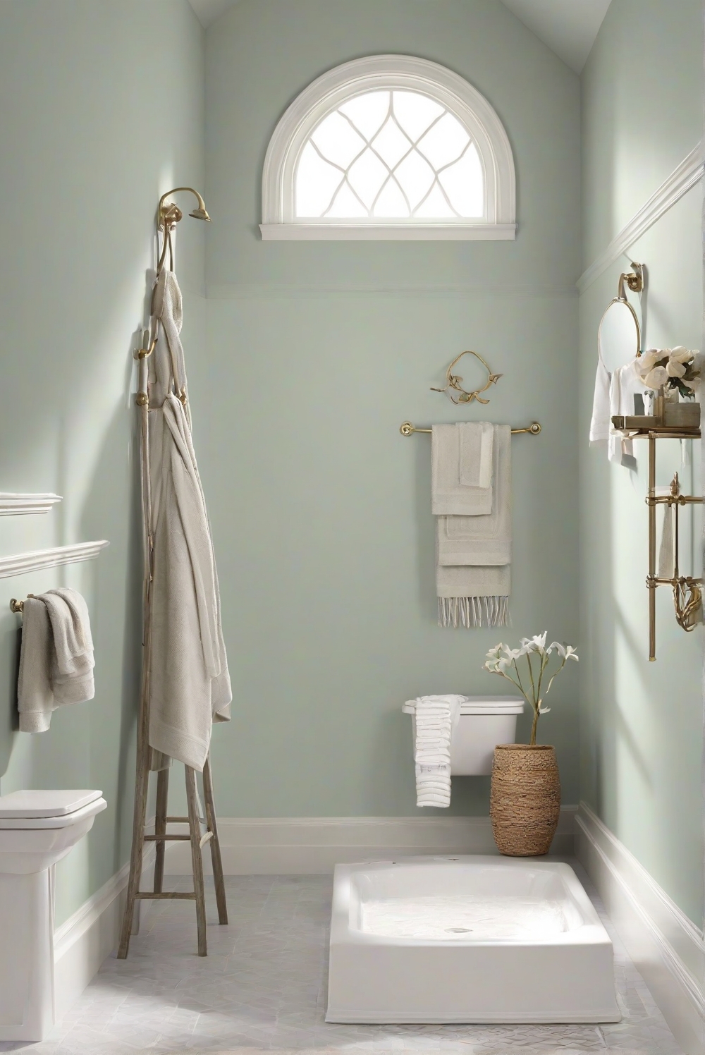 Bathroom Walls: Ethereal Mood Sw 7639 - 2024 Wall Paint Guide - Home 