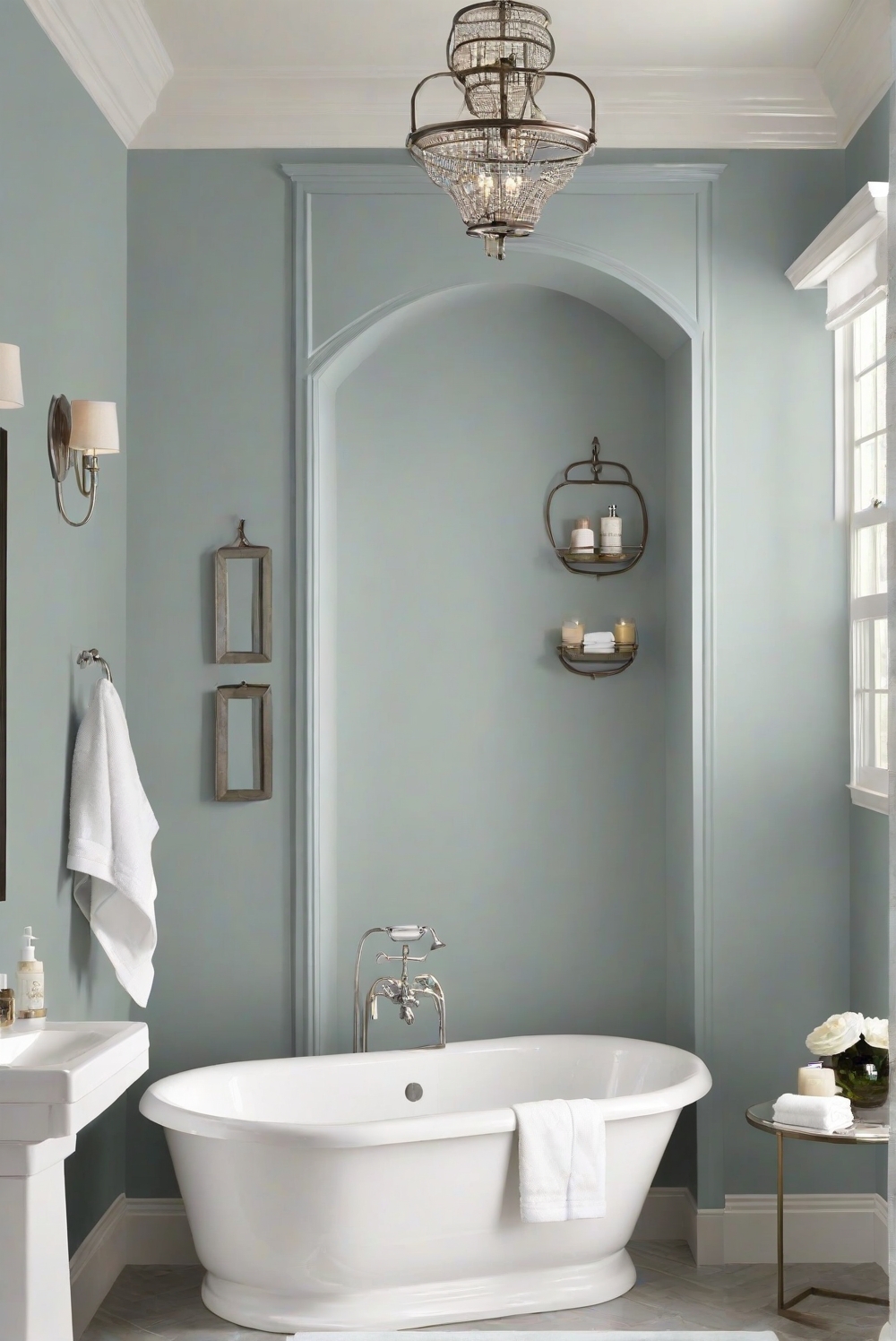 Bathroom Walls: Tradewind SW 6218 - 2024 Wall Paint Guide - HOME ...