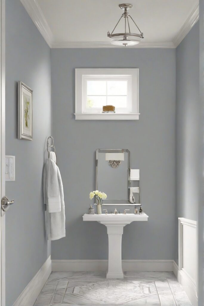 bathroom wall paint,gray wall paint,color palette,interior design styles