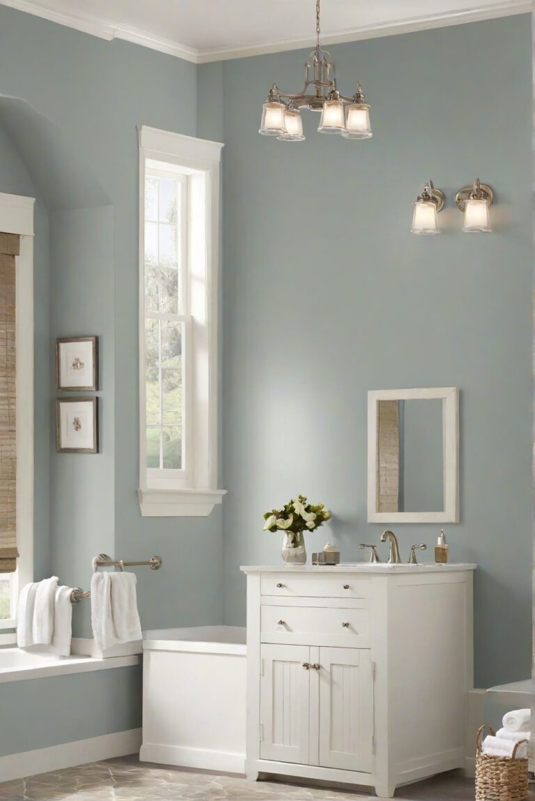 Bathroom Walls: Salty Dog SW 9177 - 2024 Wall Paint Guide - HOME ...