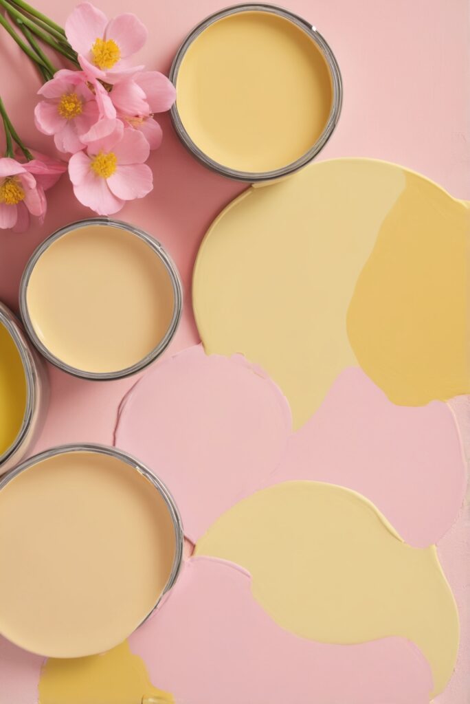 Best 5 Color SW Palettes with Buttercup Yellow and Blossom Pink for Your Room 2024