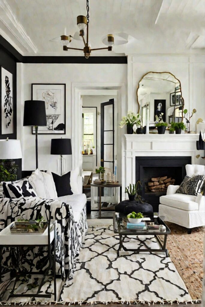 Best Idea for Bold Contrast: Black Fox and Simply White!