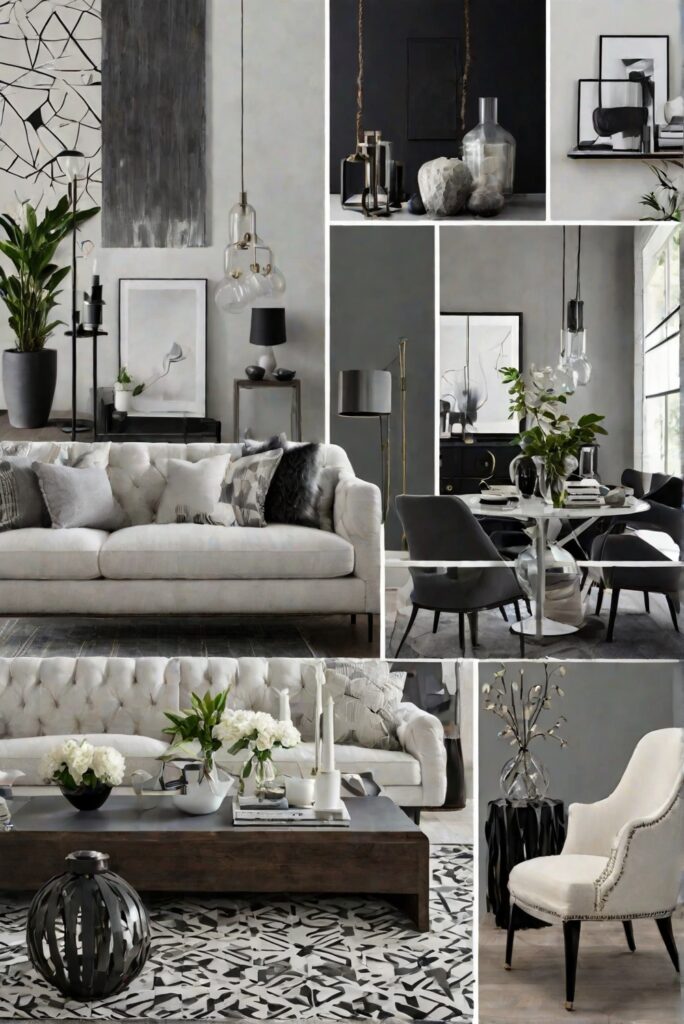 Black, White, & Wow: Monochrome Magic for Your Living Space!