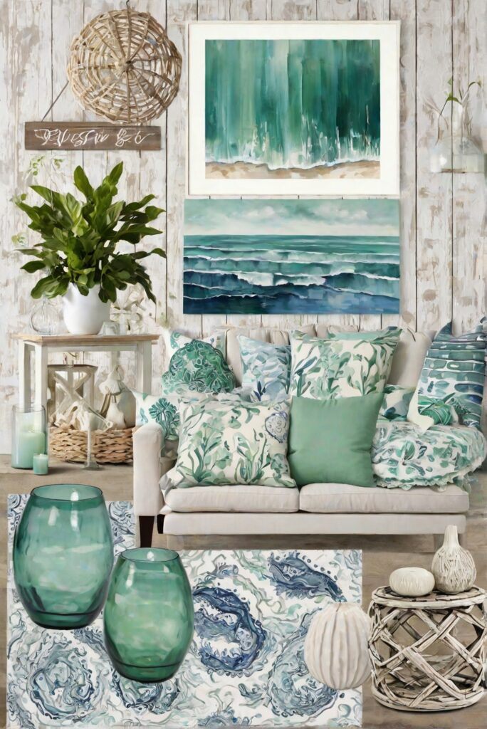 Coastal Serenity: Transform Your Living Room into a Tranquil Haven!