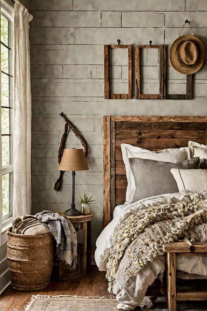 Edgecomb Gray Escape: Rustic Charm for Your Bedroom!