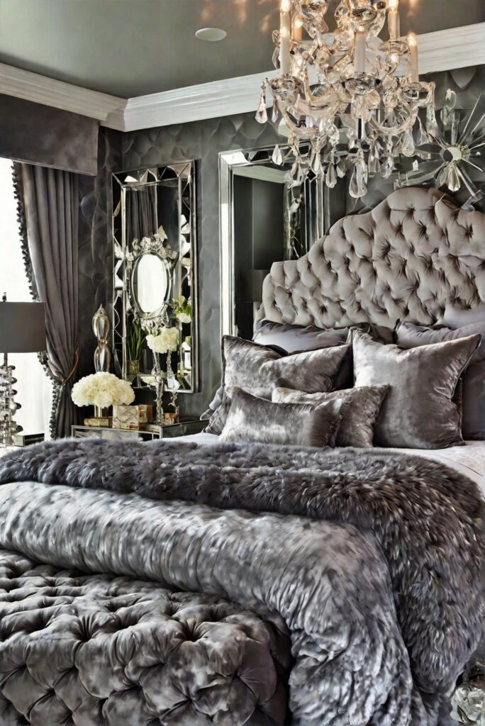 Glamorous Retreat: 5 Ideas for a Luxurious Bedroom with Benjamin Moores Smoke!