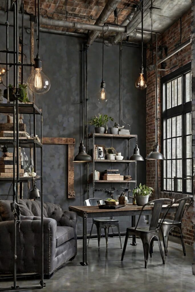 Industrial Chic: Add a Touch of Industrial with Sherwin Williams Gauntlet Gray!