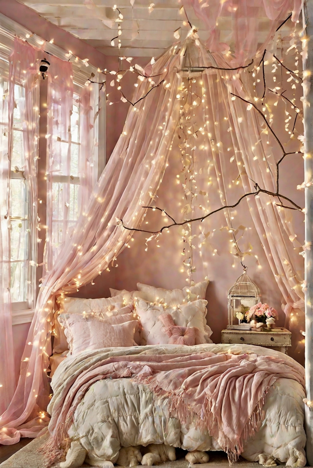 Romantic Escape: How to Create a Romantic Bedroom with Sherwin Williams Romance! | HOME CABINET ...