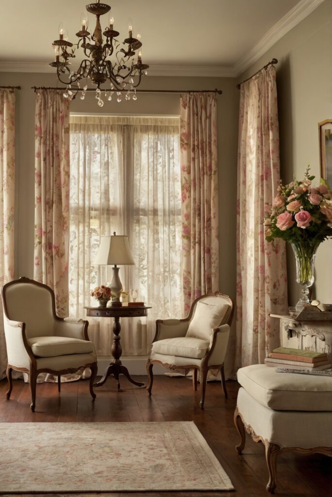 antique pearl chandelier, vintage charm decor, romantic vintage details, antique pearl accessories