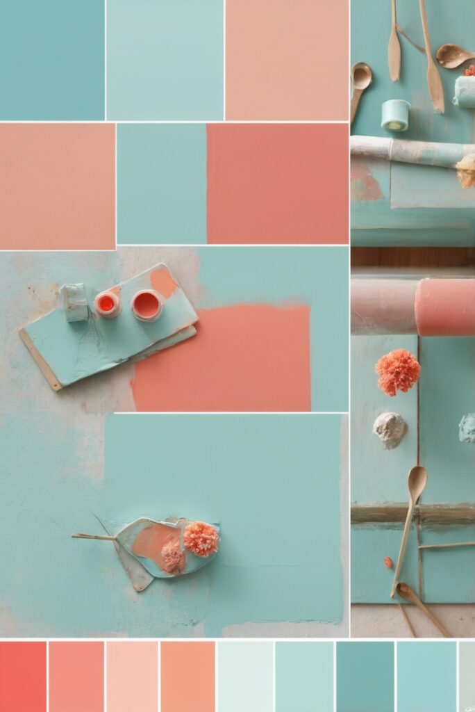 Best 5 SW Palettes Colors with Aqua and Coral for Your Room 2024